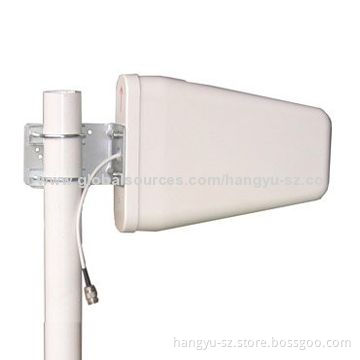 LPDA Antenna with N-female Connector, 806 to 960/1,710 to 2,500MHz Frequency Range, 7/9dBi Gain